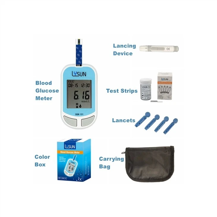 High Accuracy Glucose Meter With Cheapest Strips