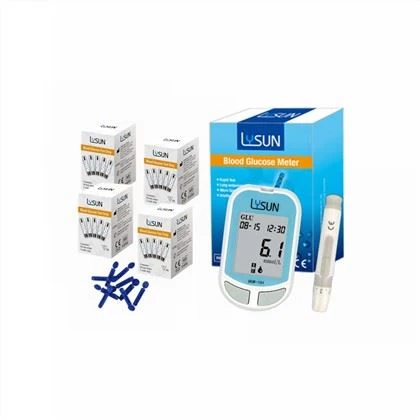 Dispositiu mèdic de venda calenta mesurador de glucosa en sang prova automàticament el glucòmetre de detecció de sucre en sang