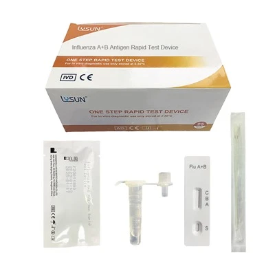 Test ràpid de l'antigen de la grip A+B